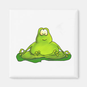 Imán Rana meditating gorda