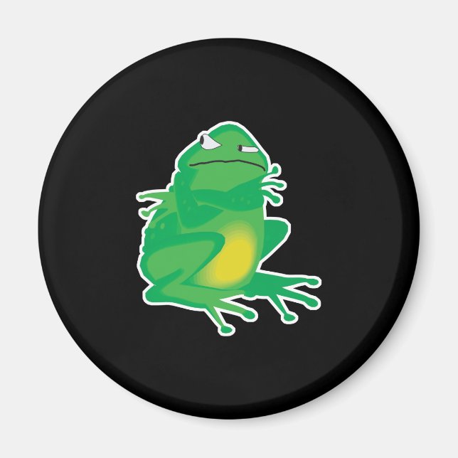 Imán rana obstinada (Frente)