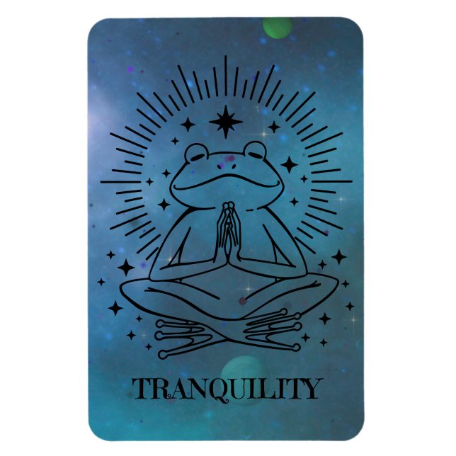 Imán Rana tranquila de Zen (Vertical)