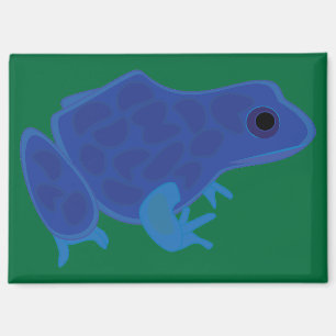 Imán Rana venenosa azul