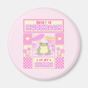 Imán Rana y champiñón - Rana divertida