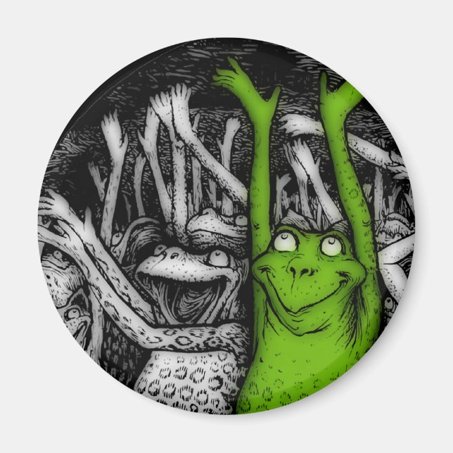 Imán Ranas alentadoras (Frente)