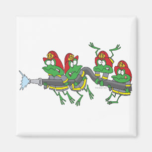 Imán ranas de rana picante divertidas