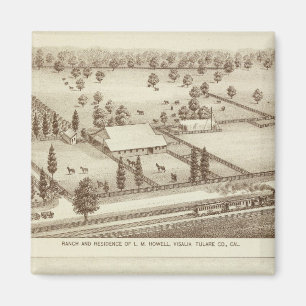 Imán Ranches, Visalia, Cal