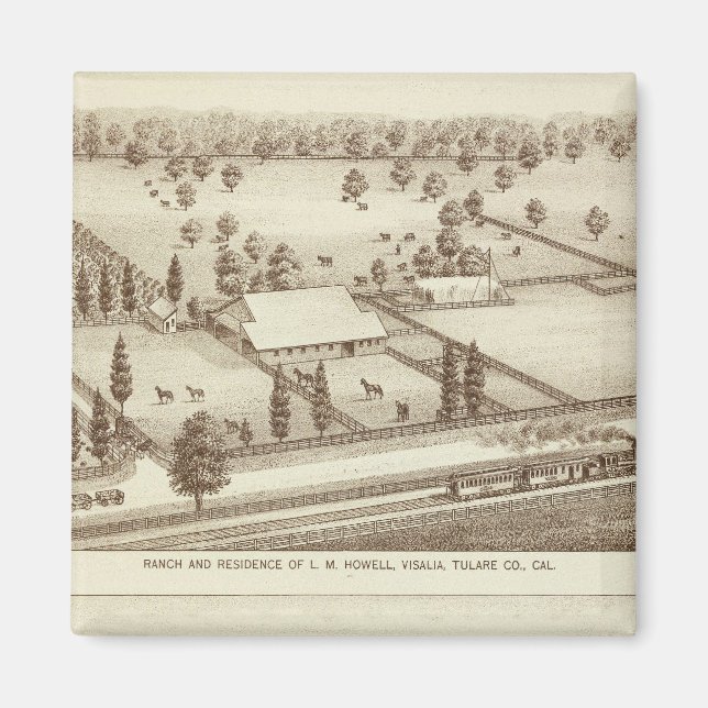 Imán Ranches, Visalia, Cal (Frente)