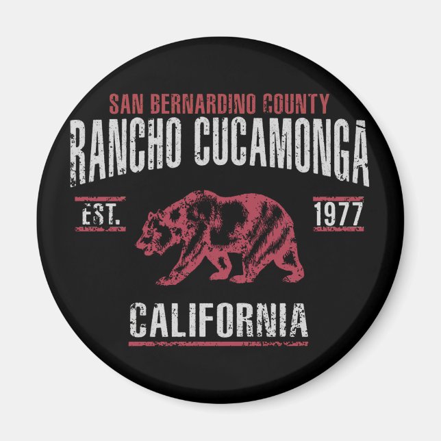 Imán Rancho Cucamonga (Frente)