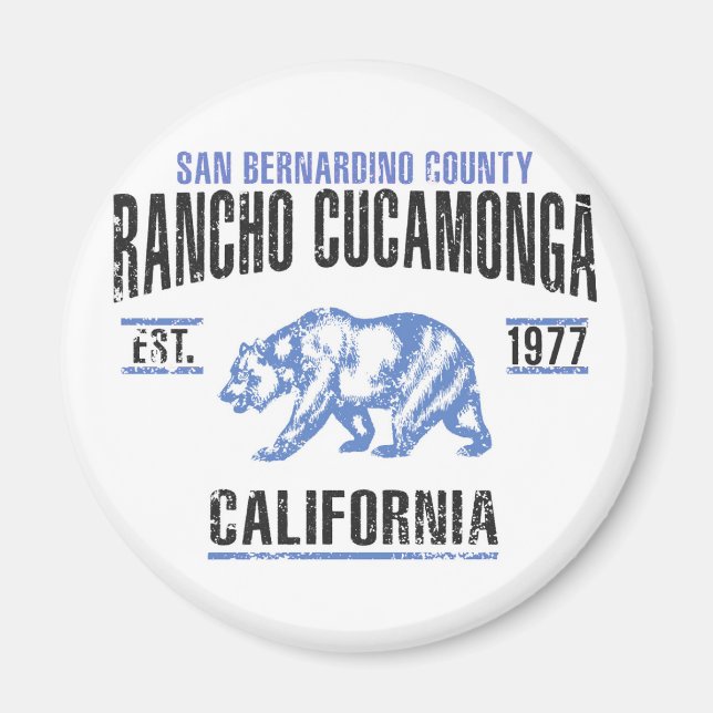 Imán Rancho Cucamonga (Frente)