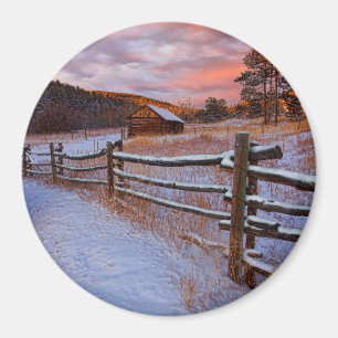 Imán Rancho de la nieve