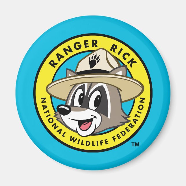Imán Ranger Rick | Logo de Ranger Rick (Frente)