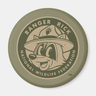 Imán Ranger Rick   Logo de Rick Khaki