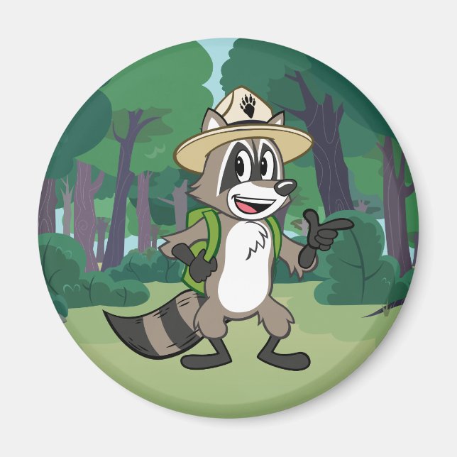 Imán Ranger Rick | Ranger Rick Pointing (Frente)