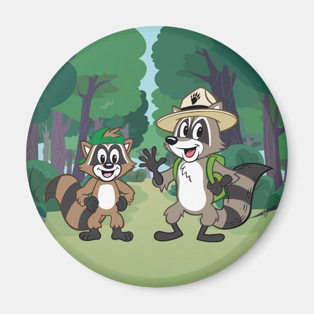 Imán Ranger Rick | Ranger Rick & Ricky (Frente)