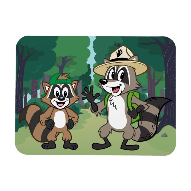 Imán Ranger Rick | Ranger Rick & Ricky (Horizontal)