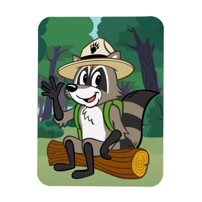 Imán Ranger Rick | Ranger Rick Sitting (Vertical)