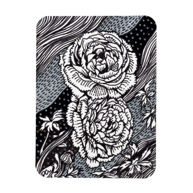 Imán Ranunculus (Vertical)