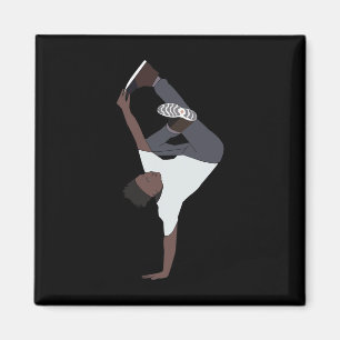 Imán Rap vintage 80s 90s Hip Hop Lover Urban Dance Danc