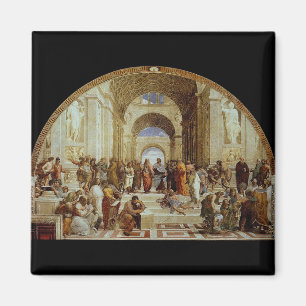 Imán Raphael "la escuela de Atenas" (circa 1511)