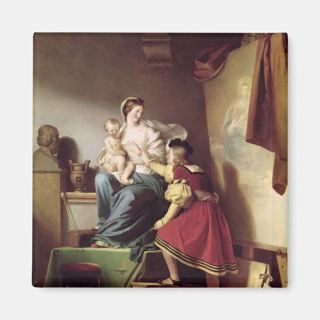 Imán Raphael que ajusta la dosis de su modelo (Frente)