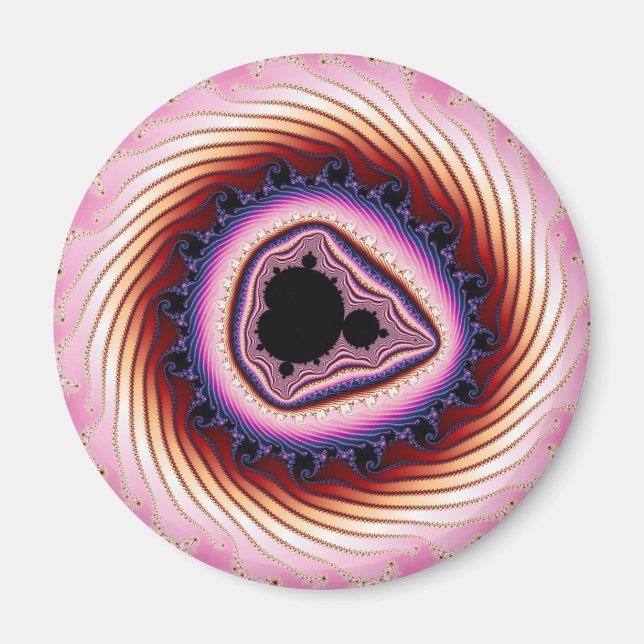 Imán Rápido giro - Fractal (Frente)