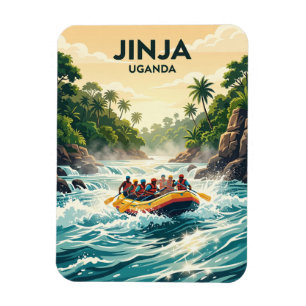 Imán Rápidos del río Nilo Blanco, Jinja Uganda