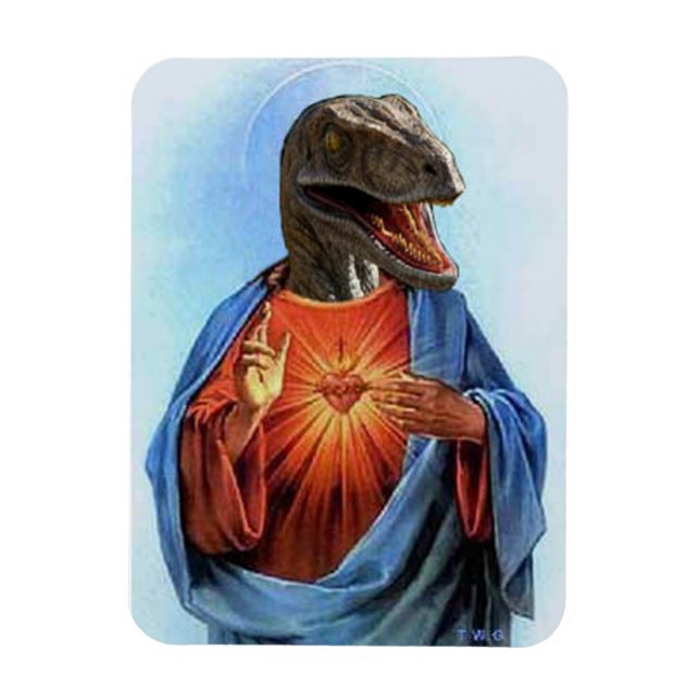 Imán Raptor Jesus Magnet (Vertical)