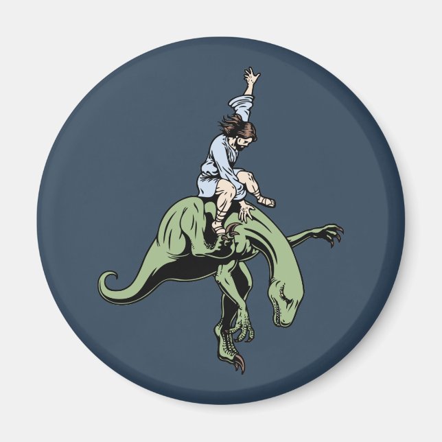 Imán Raptor Rodeo Jesús (Frente)