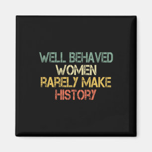 Imán Rara vez las mujeres se comportan para hacer histo