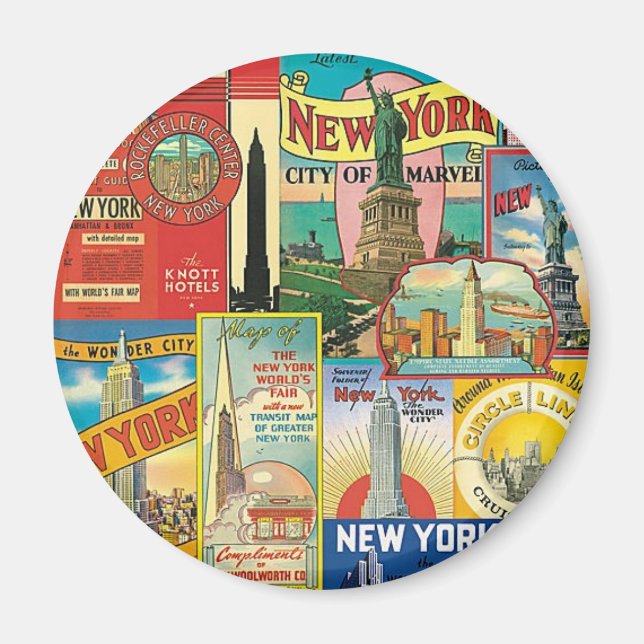 Imán Rascacielos de New York (Frente)