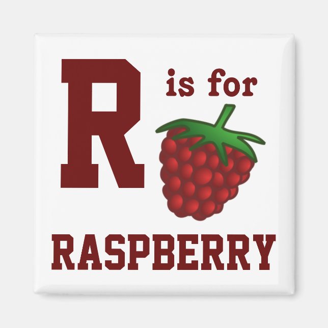 Imán Raspberry (Frente)