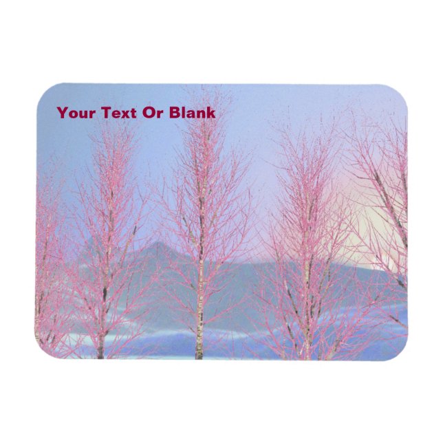Imán Raspberry Creme Birch (Horizontal)