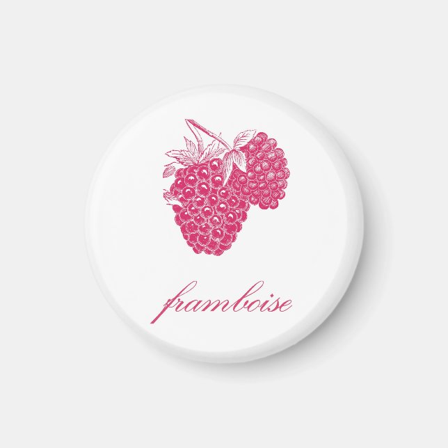 Imán Raspberry (Framboise) Magnet (Frente)