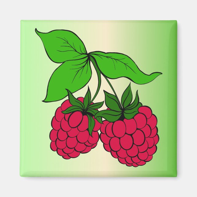 Imán Raspberry Magnet (Frente)