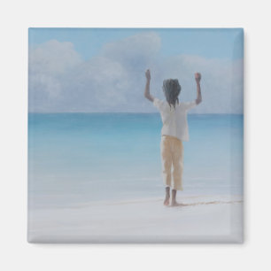 Imán Rasta en la playa 2012