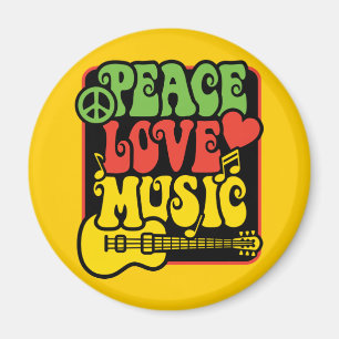 Imán Rasta Peace-Love-Music
