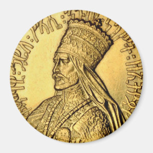 Imán Rasta Su Majestad Imperial Selassie I Magnet
