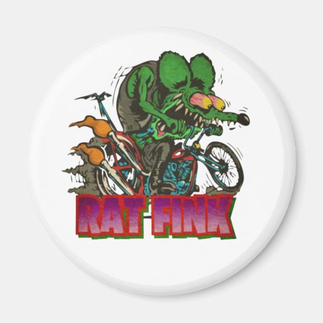 Imán Rat Fink Vintage (Frente)