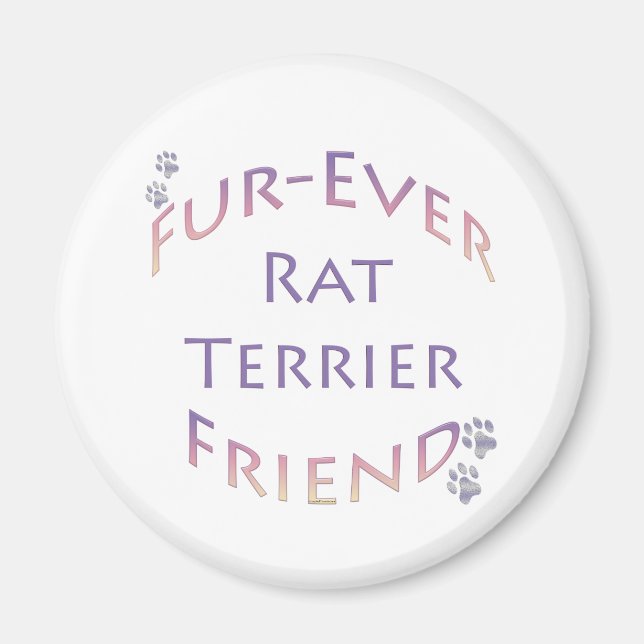 Imán Rat Terrier Furever Friends (Frente)