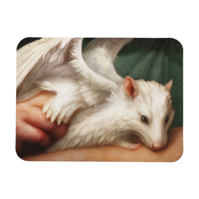 Imán Rata Ángel Alada  (Horizontal)