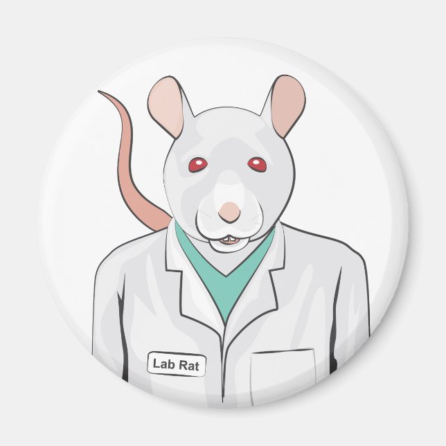 Imán Rata de laboratorio (Frente)