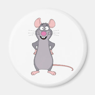 Imán rata divertida