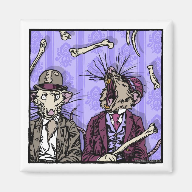 Imán Ratas y huesos - Pesadilla del Gótico pop surreali (Frente)