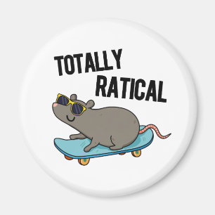 Imán Ratical Totalmente Gracioso Rat Pun