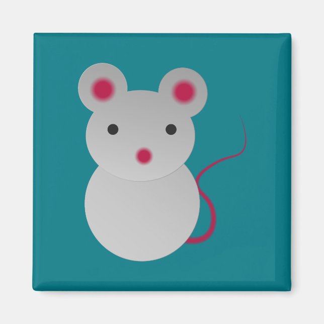 Imán Ratón pequeño (Frente)