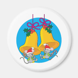 Imán Ratones de Bell de navidad