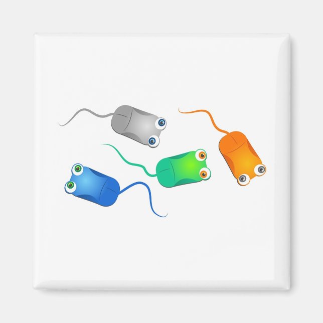 Imán Ratones de computadora (Frente)