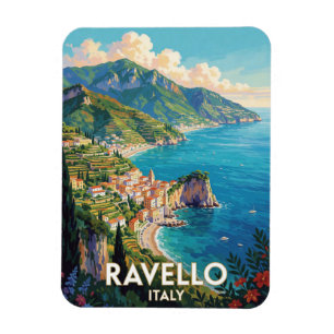 Imán Ravello Italia Costa de Amalfi Escena de viaje 🌊