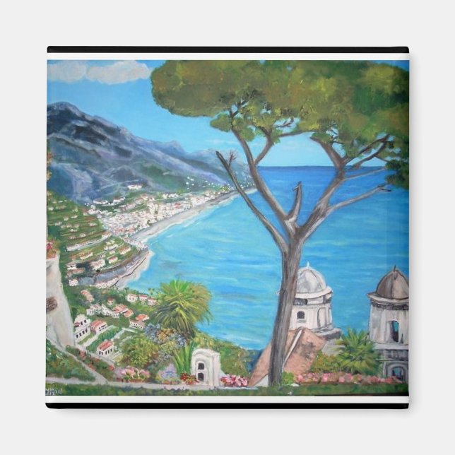 Imán Ravello, Italia Magnet (Frente)