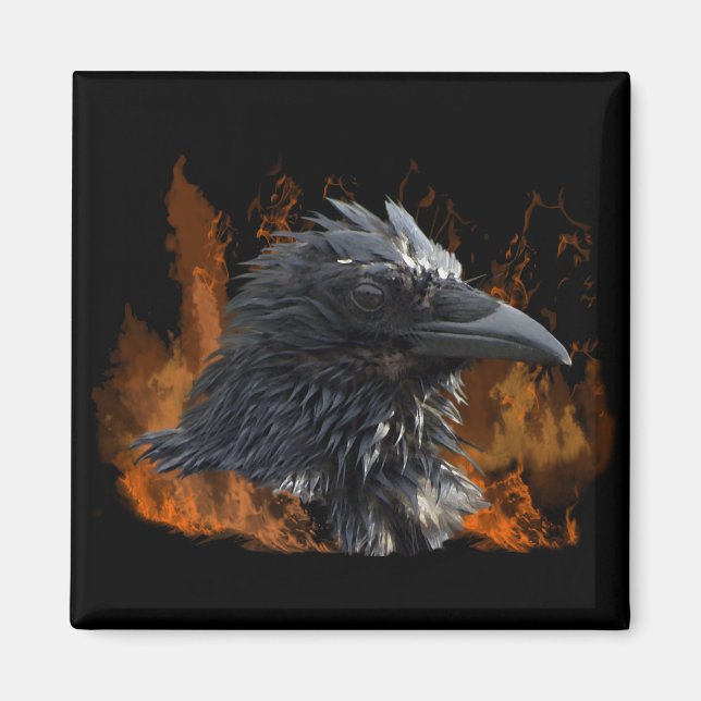 Imán Raven Magnets (Frente)