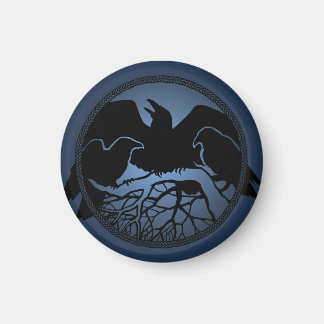 Imán Raven Magnets Raven Nativos Art Fridge Magnet Rega