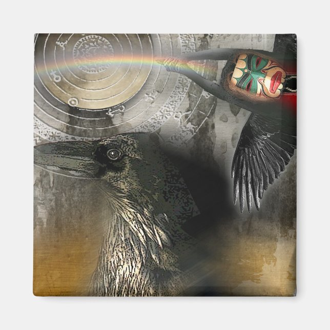 IMÁN RAVENS RAINBOW (Frente)